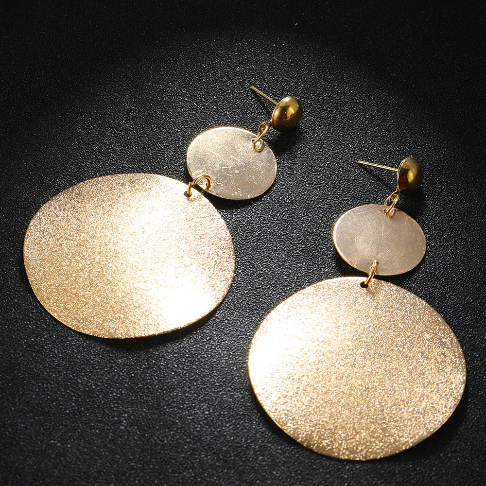 Retro Geometric Statement Earrings - Wholesale Fashion Jewelry