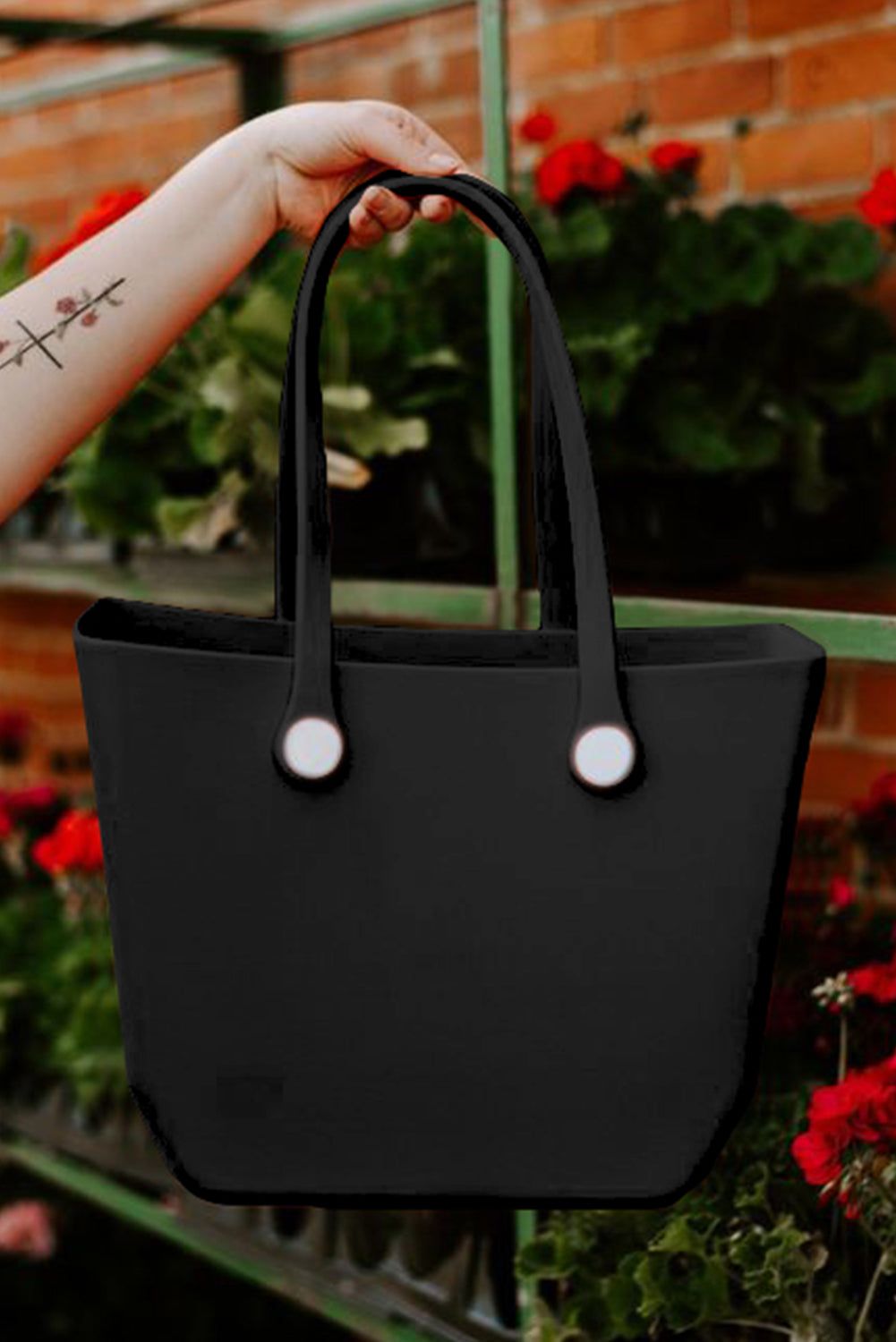 Pink Waterproof Tote Bag – Chic & Portable