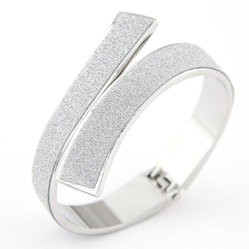 Punk Alloy Open Cuff Bracelet