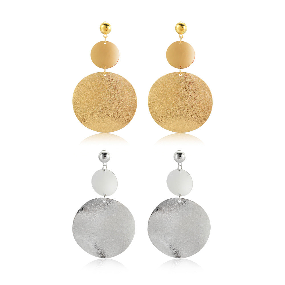 Retro Geometric Statement Earrings - Wholesale Fashion Jewelry