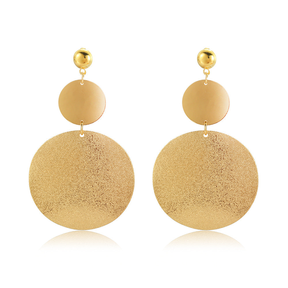 Retro Geometric Statement Earrings - Wholesale Fashion Jewelry